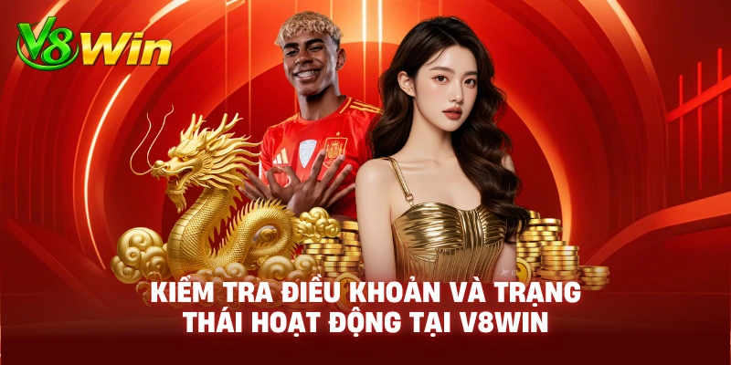 Kiểm Tra Điều Khoản Và Trạng Thái Hoạt Động Tại V8WIN